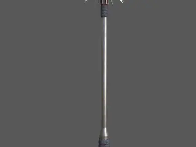 medieval mace Low-poly 3D model order