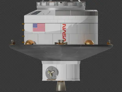 NASA SCRAM Crew Return Vehicle 3D model