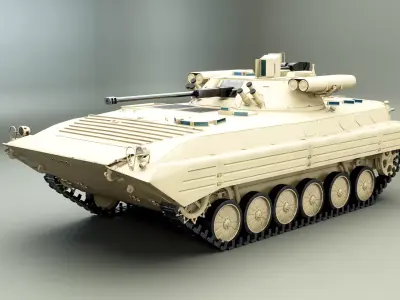 BMP-2M Berezhok 3D model