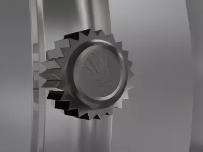 Rolex Oyester Perpetual 41 mm Black Dial 3D model