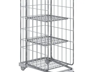 Cart for loading 3D model