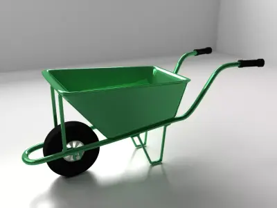 Wheelbarrow - 3D model buy
