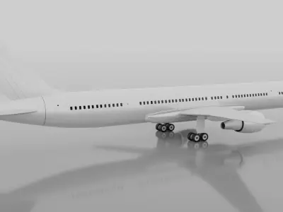Boeing 757-300 3D model