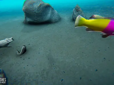 AI Sea Fishes - ready solutions for your project Low-poly 3D model
