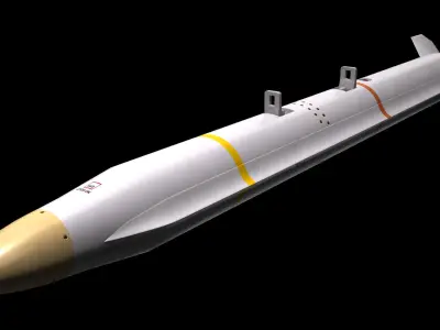 AARGM-ER Missile 3D model