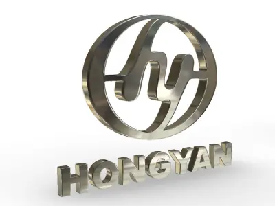 hongyan logo 3D model