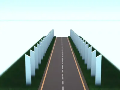 Highway 3D model shop