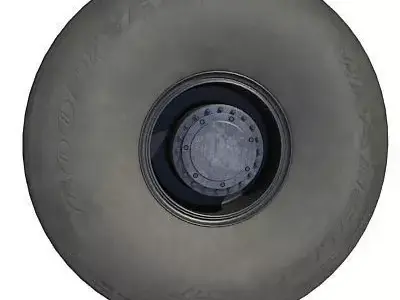 Detailed Goodyear Tire  3D model