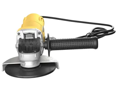 3d model Angle grinder DeWalt Low-poly 3D model