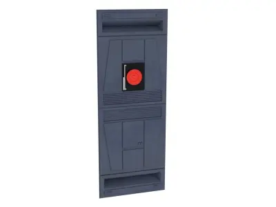 Death Star Wall Panel - B2 - 1-18 scale Kenner Hasbro 3D print model