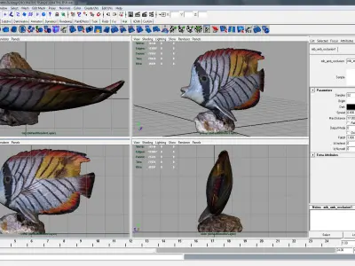 Decorative Fish 3D model