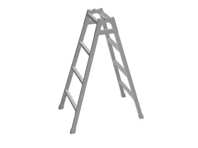 Industrial ladder Low-poly 3D model purchase