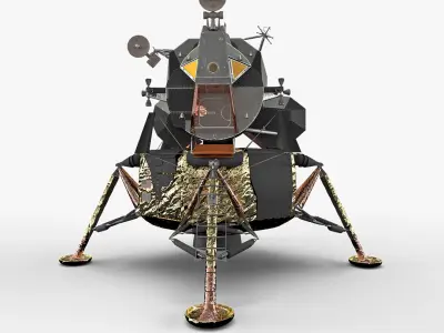 Apollo Lunar Module 3D model