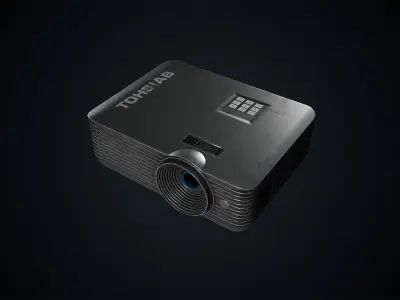 Projector Game Ready Assets Low-poly 3D model