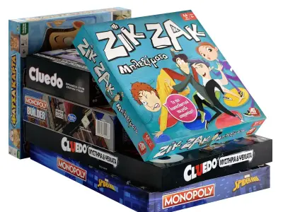 Board Games Pack 8 3D model