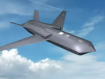 Gambit 2 UCAV 3D model