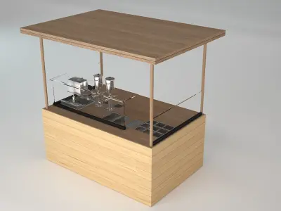 Food Stand 3D model purchase