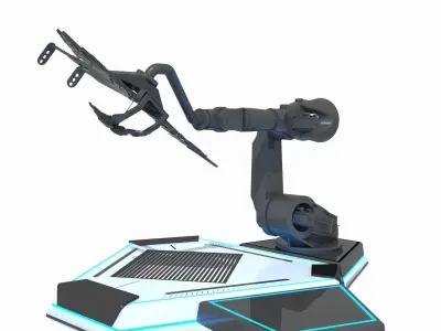 VR Equipment 2 3D model