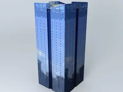 W Tower JK  São Paulo Tower Free 3D model