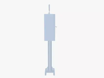 Bearing Washing System OP Box Low-poly 3D model