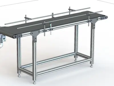 conveyor belt 3D model from CGTrader