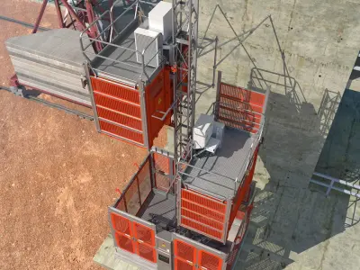  Heavy Duty Construction Lift 