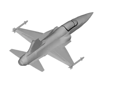 Northrop F-20 Tigershark 3D model purchase