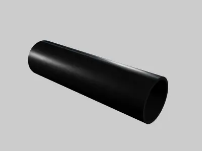 HDPE pipes 3D model