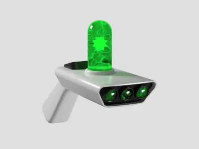 concept portal gun 3D model