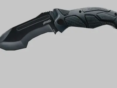 hunting knife 3D model shop