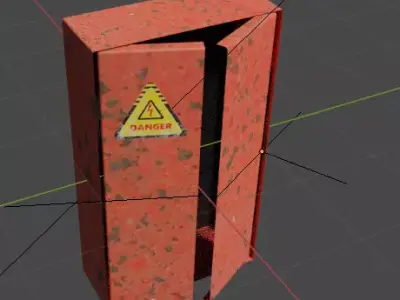 Utility Box Free 3D model