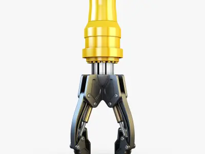 Hydraulic grab v 3 3D model