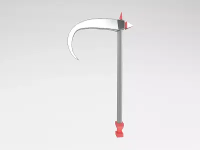 Lowpoly Sickle 005 Free low-poly 3D model