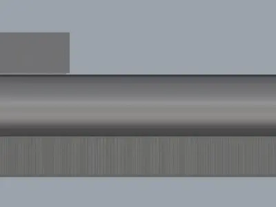 Warehouse 1 roof of building 3D model