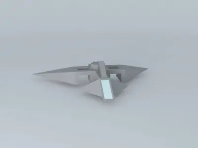 shark jet Free 3D model