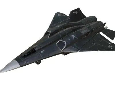 ATN-51 Black Plague Low-poly 3D model