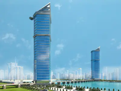 Tower Bridge Exterior Design  Free 3D model