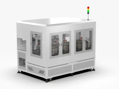 Automatic Perfume Bottle Cap Assembly Machine 3D model