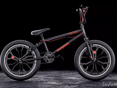 Mongoose Rebel BMX Bike Low-poly 3D model