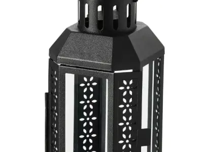 Antique Metal Lantern 3D Model Low-poly 3D model