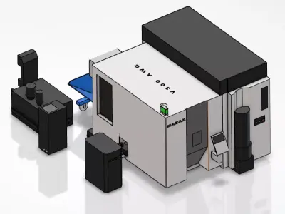 MAZAK V300AWC 3D MODEL 3D model
