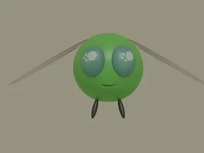 Parasprite 3D model