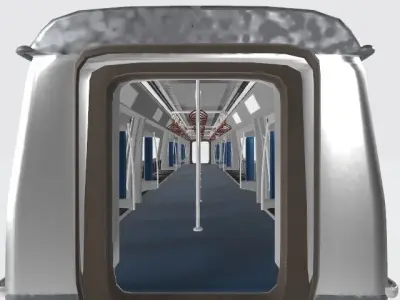METRO COACH 3D model