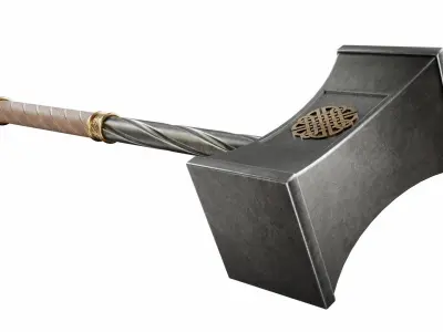 Battlehammer Free 3D model