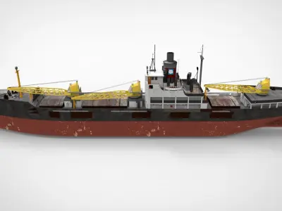 Cargo Vessel 3D model