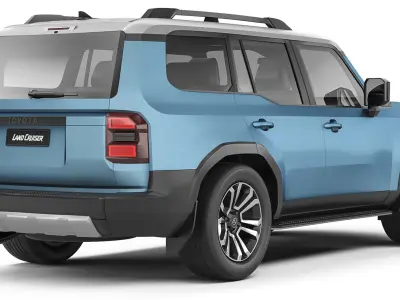 Toyota Land Cruiser 250 Prado 2024 3D model get
