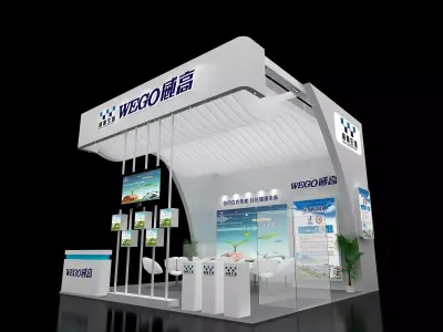 Exhibition - Area -6X6-3DMAX2011-016 3D model