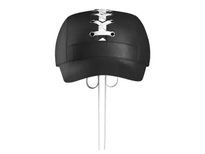 Lace up Cap 3D model