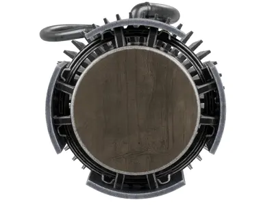 Jet Engine 3D model 8