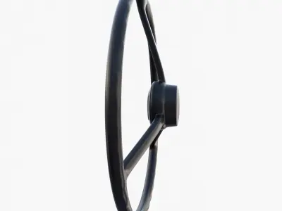 U650 Tractor steering wheel 3D model